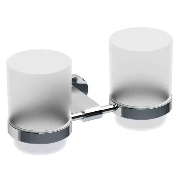 CHROME Pohártartó dupla (üveg) CR 220