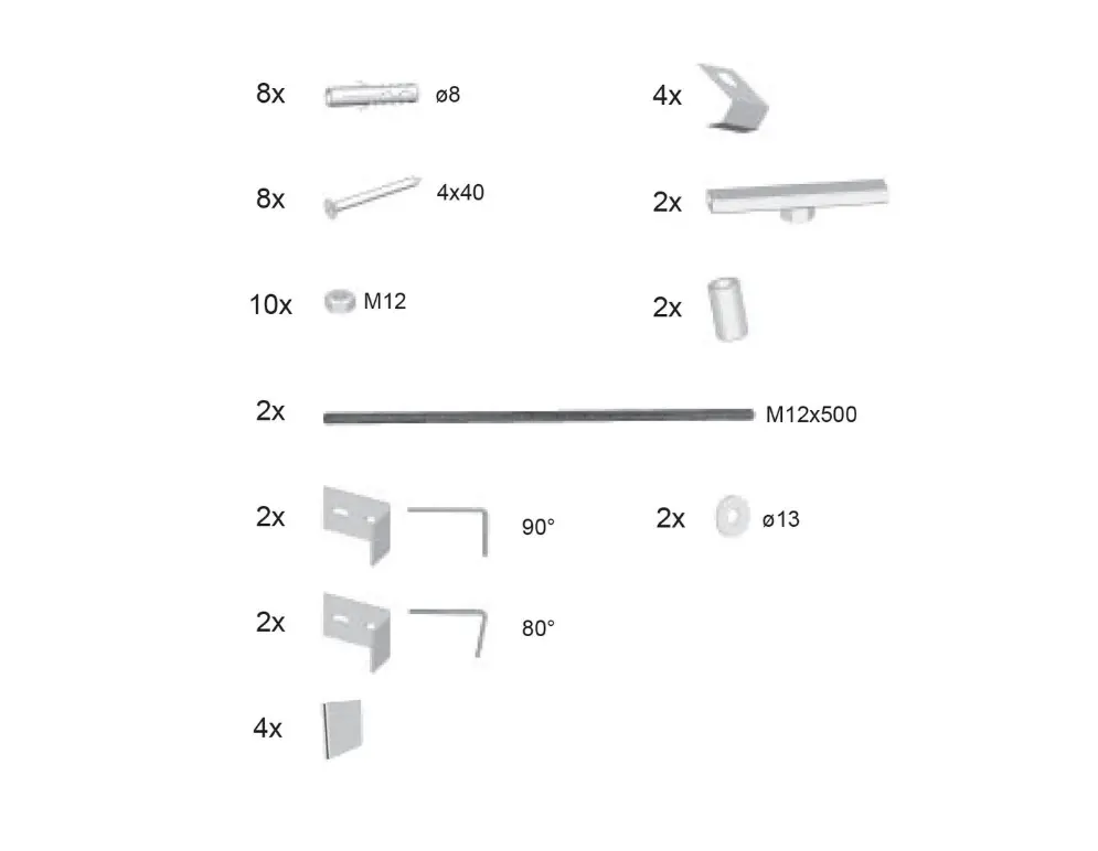 Panelkit 10°