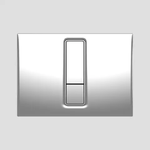 Sanit Nyomólap Bright ABS króm