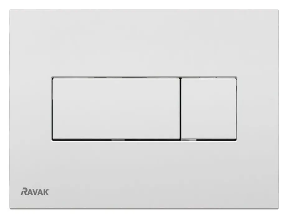 WC öblítő nyomólap Universal fehér