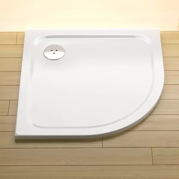 Zuhanytálca Elipso Pro-90 CHROME fehér